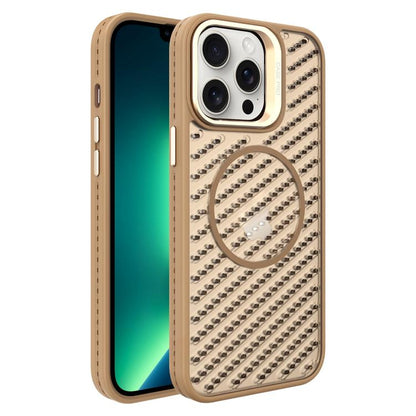 O-Shape Hollow Cooling Lens Holder MagSafe Phone Case, For iPhone 14 Pro Max, For iPhone 13 Pro Max, For iPhone 13 Pro, For iPhone 13