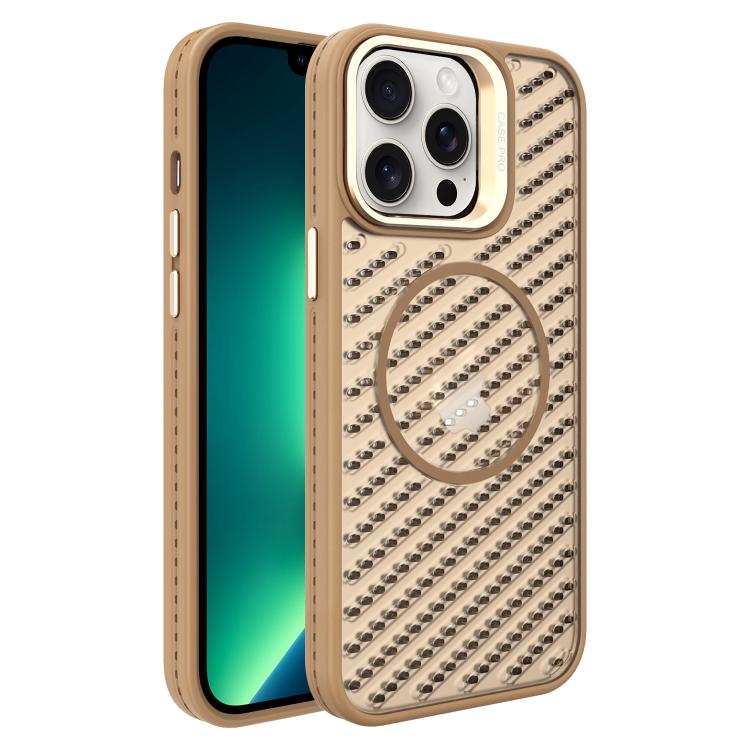 O-Shape Hollow Cooling Lens Holder MagSafe Phone Case, For iPhone 14 Pro Max, For iPhone 13 Pro Max, For iPhone 13 Pro, For iPhone 13