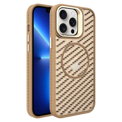 O-Shape Hollow Cooling Lens Holder MagSafe Phone Case, For iPhone 14 Pro Max, For iPhone 13 Pro Max, For iPhone 13 Pro, For iPhone 13