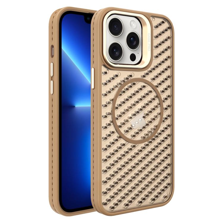 O-Shape Hollow Cooling Lens Holder MagSafe Phone Case, For iPhone 14 Pro Max, For iPhone 13 Pro Max, For iPhone 13 Pro, For iPhone 13