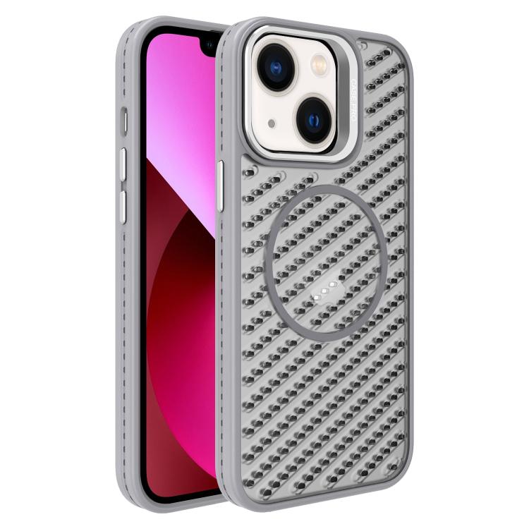 O-Shape Hollow Cooling Lens Holder MagSafe Phone Case, For iPhone 14 Pro Max, For iPhone 13 Pro Max, For iPhone 13 Pro, For iPhone 13