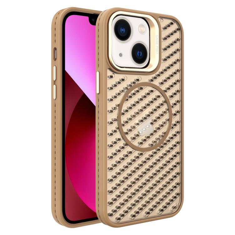 O-Shape Hollow Cooling Lens Holder MagSafe Phone Case, For iPhone 14 Pro Max, For iPhone 13 Pro Max, For iPhone 13 Pro, For iPhone 13