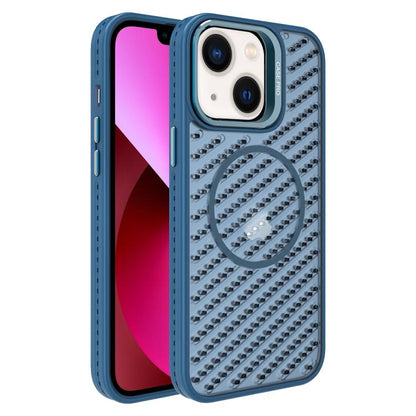 O-Shape Hollow Cooling Lens Holder MagSafe Phone Case, For iPhone 14 Pro Max, For iPhone 13 Pro Max, For iPhone 13 Pro, For iPhone 13