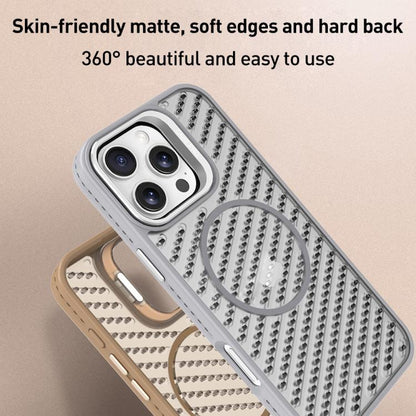 O-Shape Hollow Cooling Lens Holder MagSafe Phone Case, For iPhone 15, For iPhone 14 Plus, For iPhone 14, For iPhone 14 Pro