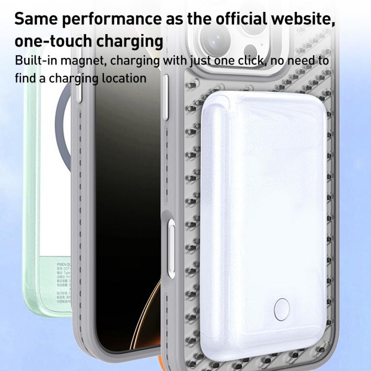O-Shape Hollow Cooling Lens Holder MagSafe Phone Case, For iPhone 14 Pro Max, For iPhone 13 Pro Max, For iPhone 13 Pro, For iPhone 13