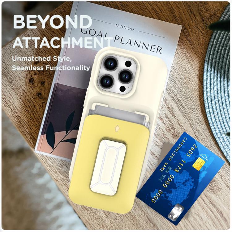 Sliding Card Holder Integrated Phone Case with Kickstand, For iPhone 15 Pro, For iPhone 15 Plus / 14 Plus