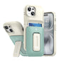 Sliding Card Holder Integrated Phone Case with Kickstand, For iPhone 15, For iPhone 14 / 13