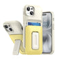 Sliding Card Holder Integrated Phone Case with Kickstand, For iPhone 15, For iPhone 14 / 13