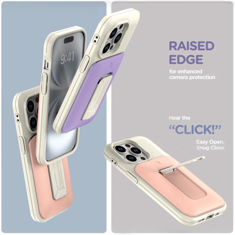 Sliding Card Holder Integrated Phone Case with Kickstand, For iPhone 14 Pro, For iPhone 14 Pro Max