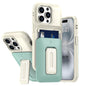 Sliding Card Holder Integrated Phone Case with Kickstand, For iPhone 14 Pro, For iPhone 14 Pro Max