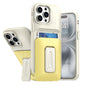 Sliding Card Holder Integrated Phone Case with Kickstand, For iPhone 14 Pro, For iPhone 14 Pro Max