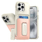 Sliding Card Holder Integrated Phone Case with Kickstand, For iPhone 14 Pro, For iPhone 14 Pro Max
