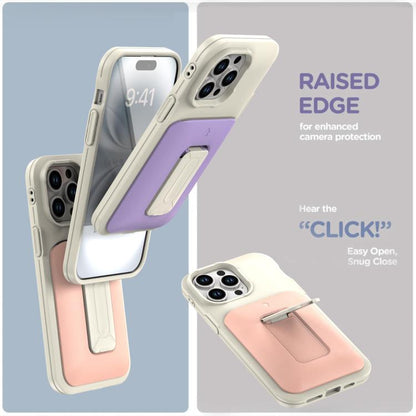 Sliding Card Holder Integrated Phone Case with Kickstand, For iPhone 13 Pro Max, For iPhone 13 Pro