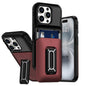 Sliding Card Holder Integrated Phone Case with Kickstand, For iPhone 13 Pro Max, For iPhone 13 Pro