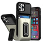 Sliding Card Holder Integrated Phone Case with Kickstand