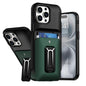Sliding Card Holder Integrated Phone Case with Kickstand