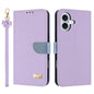 Metal Bow Leather Phone Case with Hand Strap, For iPhone 17 Pro Max, For iPhone 17 Pro, For iPhone 17, For iPhone Air