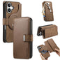 CaseNeo MagSafe RFID Anti-theft Zipper Wallet Retro Leather Phone Case, For iPhone Air, For iPhone 16 Pro Max, For iPhone 16 Pro, For iPhone 16 Plus