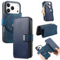 CaseNeo MagSafe RFID Anti-theft Zipper Wallet Retro Leather Phone Case, For iPhone 18 / 17, For iPhone 18 Pro / 17 Pro, For iPhone 18 Pro Max / 17 Pro Max, For iPhone 17e / 16e