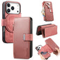 CaseNeo MagSafe RFID Anti-theft Zipper Wallet Retro Leather Phone Case, For iPhone 18 / 17, For iPhone 18 Pro / 17 Pro, For iPhone 18 Pro Max / 17 Pro Max, For iPhone 17e / 16e