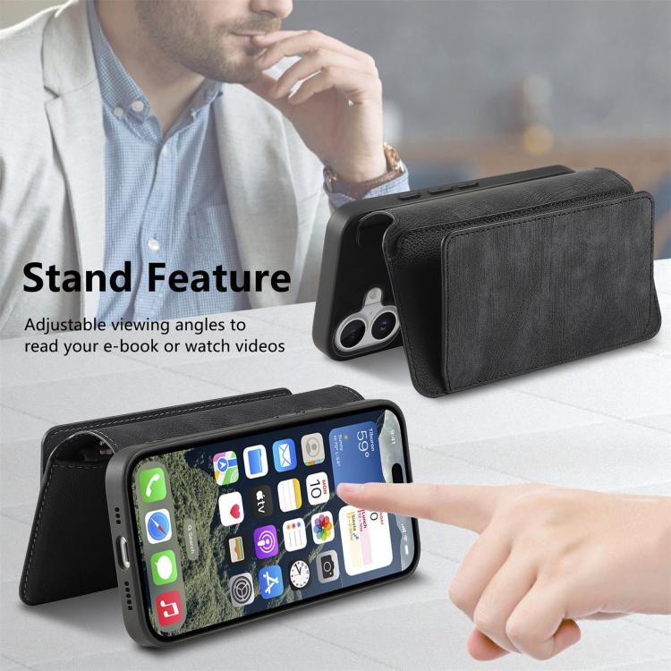 CaseNeo MagSafe RFID Anti-theft Zipper Wallet Retro Leather Phone Case, For iPhone 18 / 17, For iPhone 18 Pro / 17 Pro, For iPhone 18 Pro Max / 17 Pro Max, For iPhone 17e / 16e
