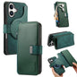 CaseNeo MagSafe RFID Anti-theft Zipper Wallet Retro Leather Phone Case, For iPhone 18 / 17, For iPhone 18 Pro / 17 Pro, For iPhone 18 Pro Max / 17 Pro Max, For iPhone 17e / 16e