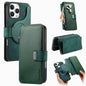 CaseNeo MagSafe RFID Anti-theft Zipper Wallet Retro Leather Phone Case, For iPhone 16, For iPhone 15 Pro Max, For iPhone 15 Pro, For iPhone 15 Plus