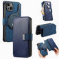 CaseNeo MagSafe RFID Anti-theft Zipper Wallet Retro Leather Phone Case, For iPhone 16, For iPhone 15 Pro Max, For iPhone 15 Pro, For iPhone 15 Plus