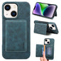 Denior D27 Retro Texture RFID MagSafe Photo Frame Card-slot Phone Case, For iPhone 15, For iPhone 14 Plus, For iPhone 14 / 13, For iPhone 14 Pro, For iPhone 14 Pro Max, For iPhone 13 Pro Max, For iPhone 13 Pro