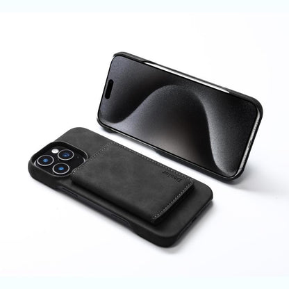 Denior D27 Retro Texture RFID MagSafe Photo Frame Card-slot Phone Case, For iPhone 15, For iPhone 14 Plus, For iPhone 14 / 13, For iPhone 14 Pro, For iPhone 14 Pro Max, For iPhone 13 Pro Max, For iPhone 13 Pro