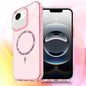 Transparent MagSafe Glitter Powder Acrylic Phone Case, For iPhone 17e / 16e, For iPhone 16 Pro Max, For iPhone 16 Pro, For iPhone 16 Plus