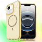 Transparent MagSafe Glitter Powder Acrylic Phone Case, For iPhone 17e / 16e, For iPhone 16 Pro Max, For iPhone 16 Pro, For iPhone 16 Plus