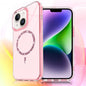 Transparent MagSafe Glitter Powder Acrylic Phone Case