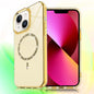 Transparent MagSafe Glitter Powder Acrylic Phone Case, For iPhone 15, For iPhone 14 / 13, For iPhone 14 Pro, For iPhone 14 Pro Max