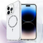 Transparent MagSafe Glitter Powder Acrylic Phone Case