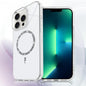 Transparent MagSafe Glitter Powder Acrylic Phone Case, For iPhone 13 Pro Max, For iPhone 13 Pro, For iPhone 12 / 12 Pro, For iPhone 12 Pro Max