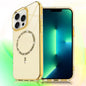 Transparent MagSafe Glitter Powder Acrylic Phone Case, For iPhone 13 Pro Max, For iPhone 13 Pro, For iPhone 12 / 12 Pro, For iPhone 12 Pro Max
