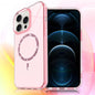 Transparent MagSafe Glitter Powder Acrylic Phone Case, For iPhone 13 Pro Max, For iPhone 13 Pro, For iPhone 12 / 12 Pro, For iPhone 12 Pro Max