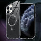 Transparent MagSafe Glitter Powder Acrylic Phone Case