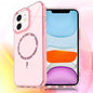 Transparent MagSafe Glitter Powder Acrylic Phone Case, For iPhone 11 Pro Max, For iPhone 11