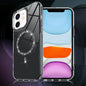 Transparent MagSafe Glitter Powder Acrylic Phone Case, For iPhone 11 Pro Max, For iPhone 11