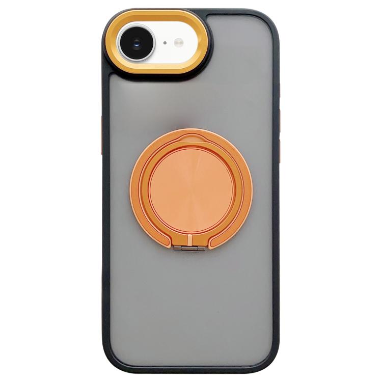 Skin-feel Two-color Edge Strips 360 MagSafe Holder Phone Case, For iPhone 17e / 16e, For iPhone 16 Pro Max, For iPhone 16 Pro