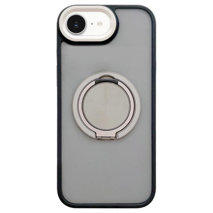 Skin-feel Two-color Edge Strips 360 MagSafe Holder Phone Case, For iPhone 17e / 16e, For iPhone 16 Pro Max, For iPhone 16 Pro