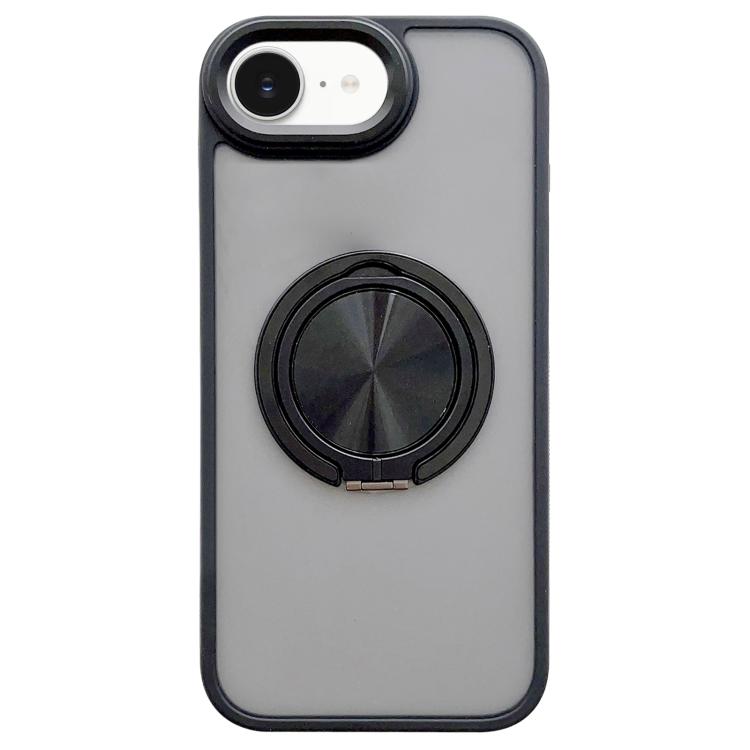 Skin-feel Two-color Edge Strips 360 MagSafe Holder Phone Case, For iPhone 16e, For iPhone 16 Pro Max, For iPhone 16 Pro