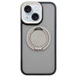 Skin-feel Two-color Edge Strips 360 MagSafe Holder Phone Case, For iPhone 15 Pro, For iPhone 15, For iPhone 14