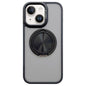 Skin-feel Two-color Edge Strips 360 MagSafe Holder Phone Case, For iPhone 15 Pro, For iPhone 15, For iPhone 14