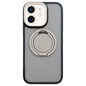 Skin-feel Two-color Edge Strips 360 MagSafe Holder Phone Case, For iPhone 12 Pro Max, For iPhone 12 Pro, For iPhone 11