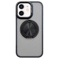 Skin-feel Two-color Edge Strips 360 MagSafe Holder Phone Case, For iPhone 12 Pro Max, For iPhone 12 Pro, For iPhone 11