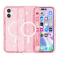 Terminator Style Glitter Powder MagSafe Magnetic Phone Case, For iPhone 17 Pro Max, For iPhone 17 Pro, For iPhone 17