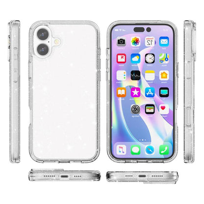 Shockproof Terminator Glitter Powder Phone Case, For iPhone 17, For iPhone Air